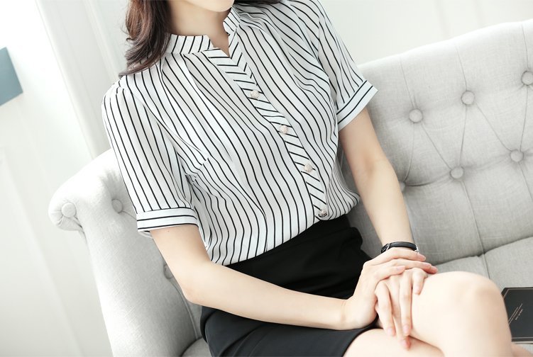 Sơ mi nữ kẻ sọc SM33