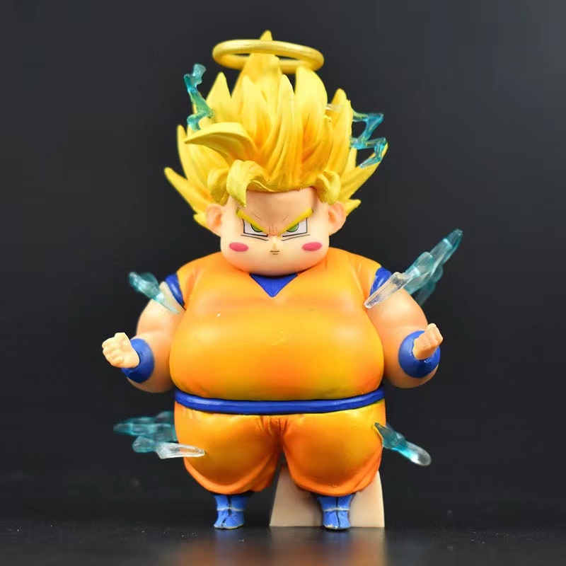 Mô hình chibi songoku và vegeta béo hàng mới  ( Dragonball )