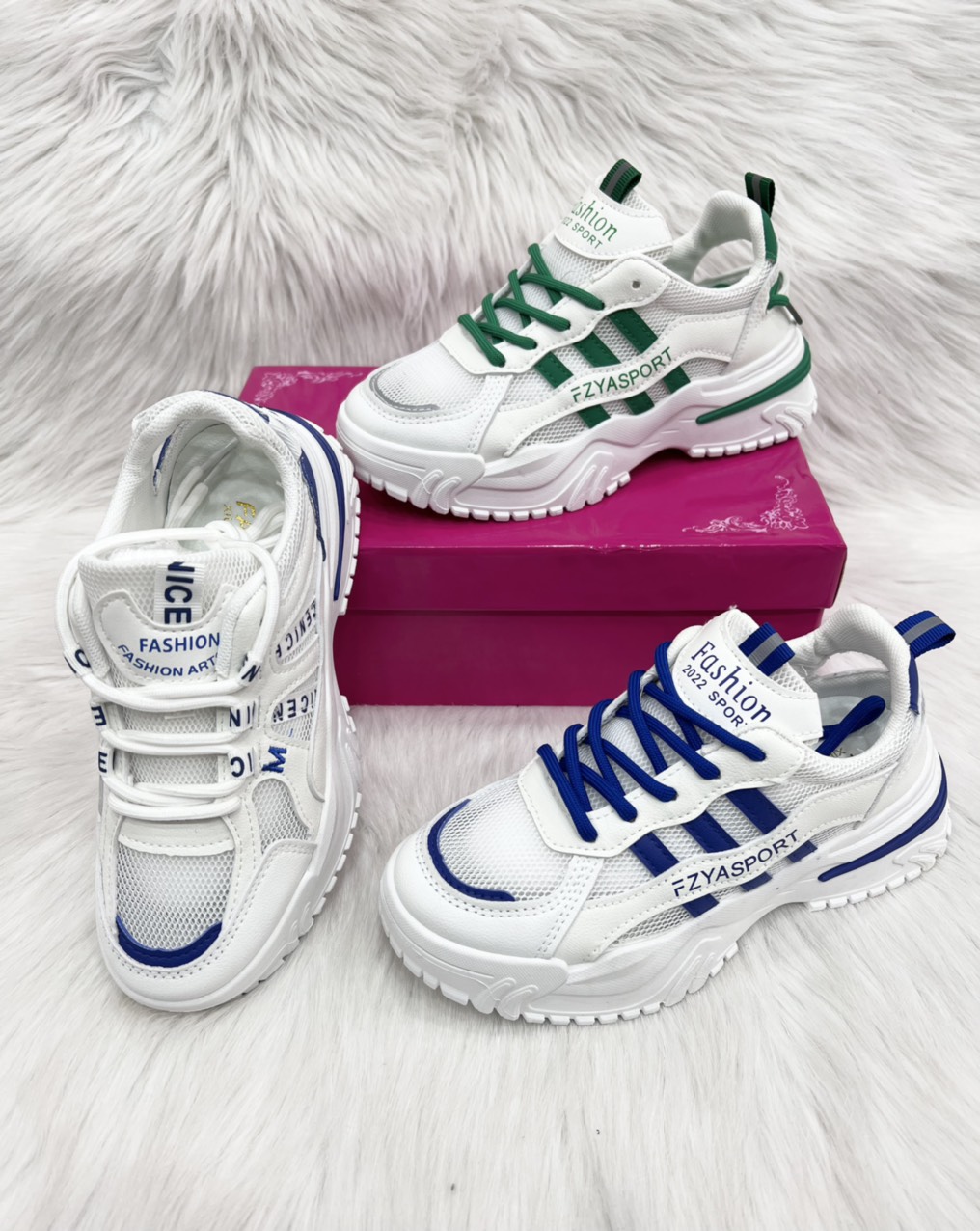 Giày Thể thao Nữ -Giày sneaker Nữ , Form đẹp ,Hàng Quảng Châu Cao Cấp