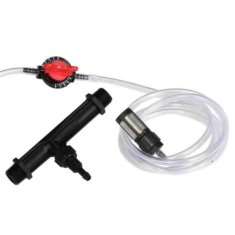 Bộ châm phân G3/4 Ren 27 , Thiết bị châm bón phân tự động