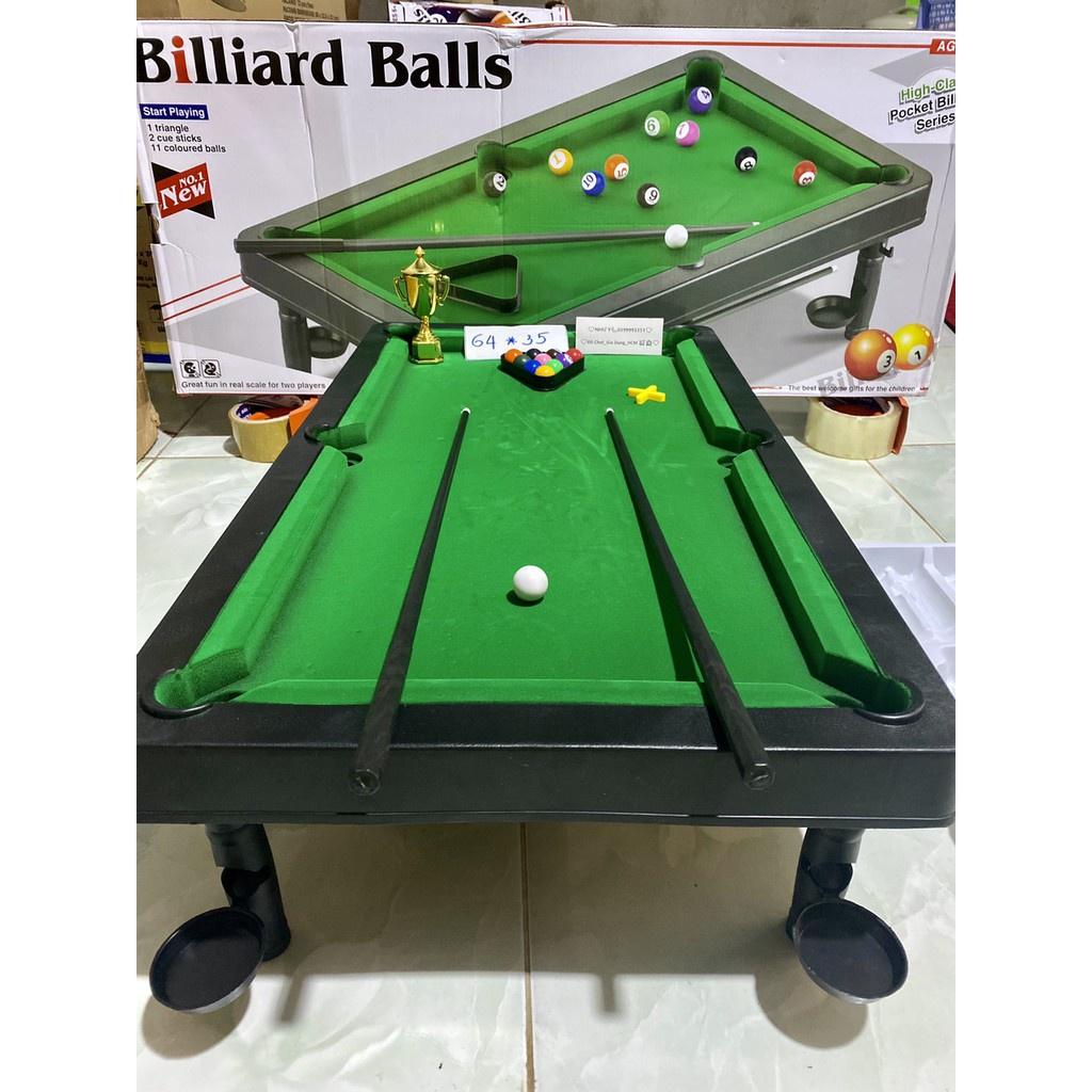 Bàn bi a mini, đồ chơi bàn bida cho bé - Hàng chính hãng