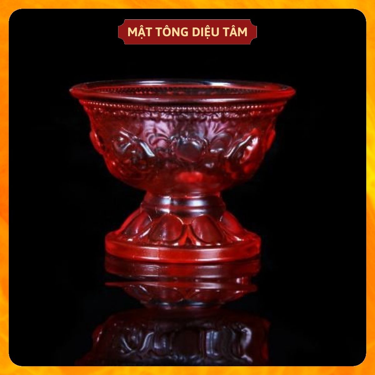 Bộ chén thờ - Ly nước thờ cúng tượng phật Dược Sư 7 màu