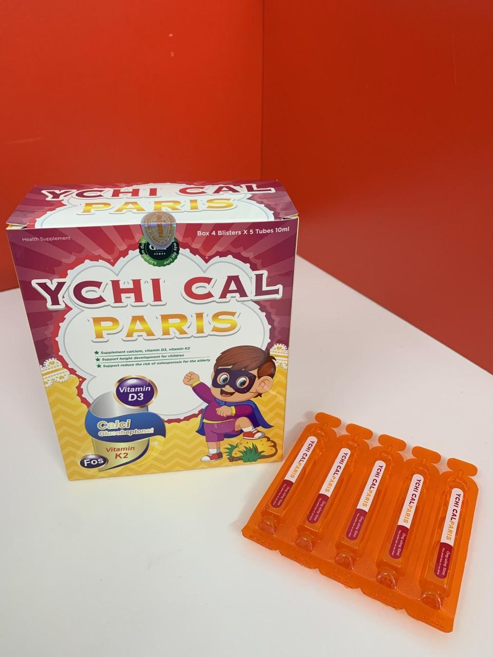 YChi Cal Paris - Giúp bổ sung calci, vitamin D3, K2 Giúp phát triển xương, răng, Tăng chiều cao cho trẻ