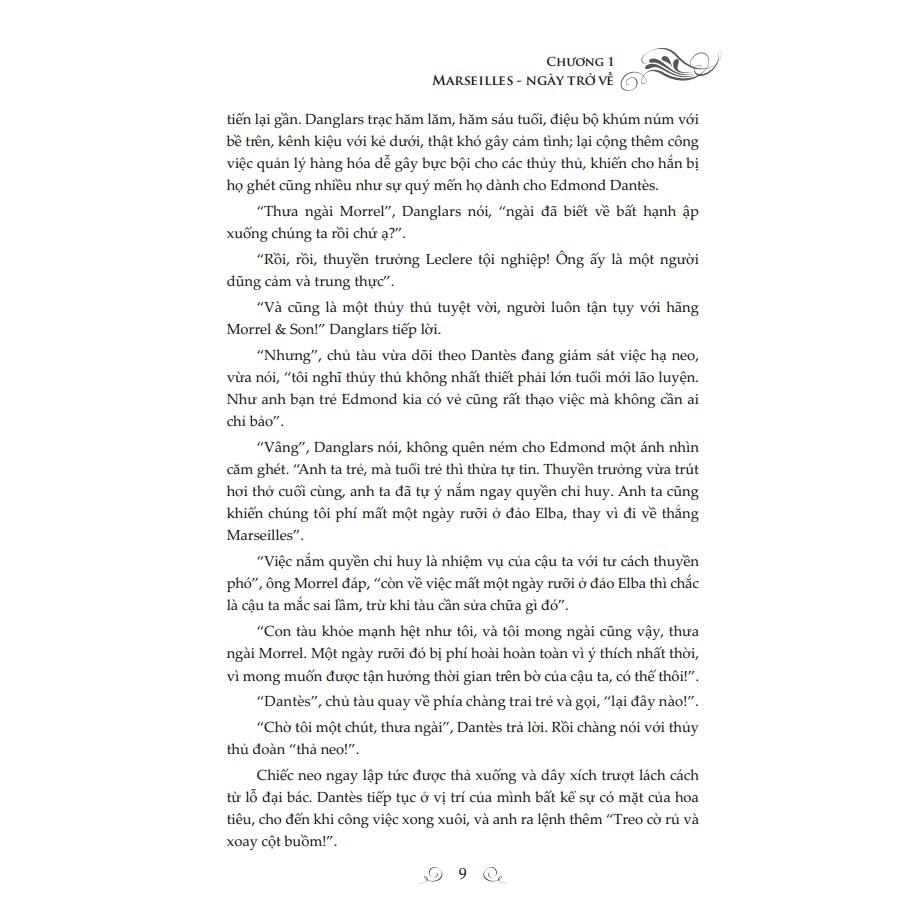 Sách - Bá tước Monte Cristo + Tặng Bookmark