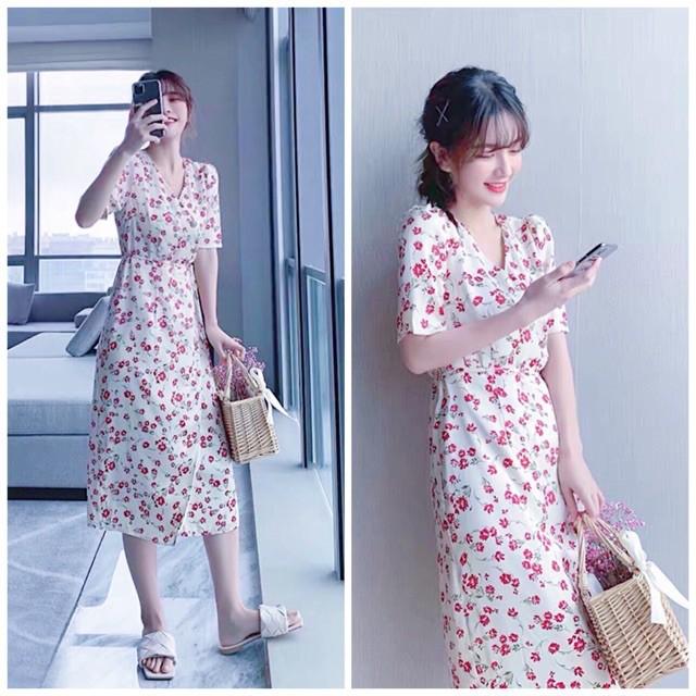 Đầm Suông Dài Xẻ Tà