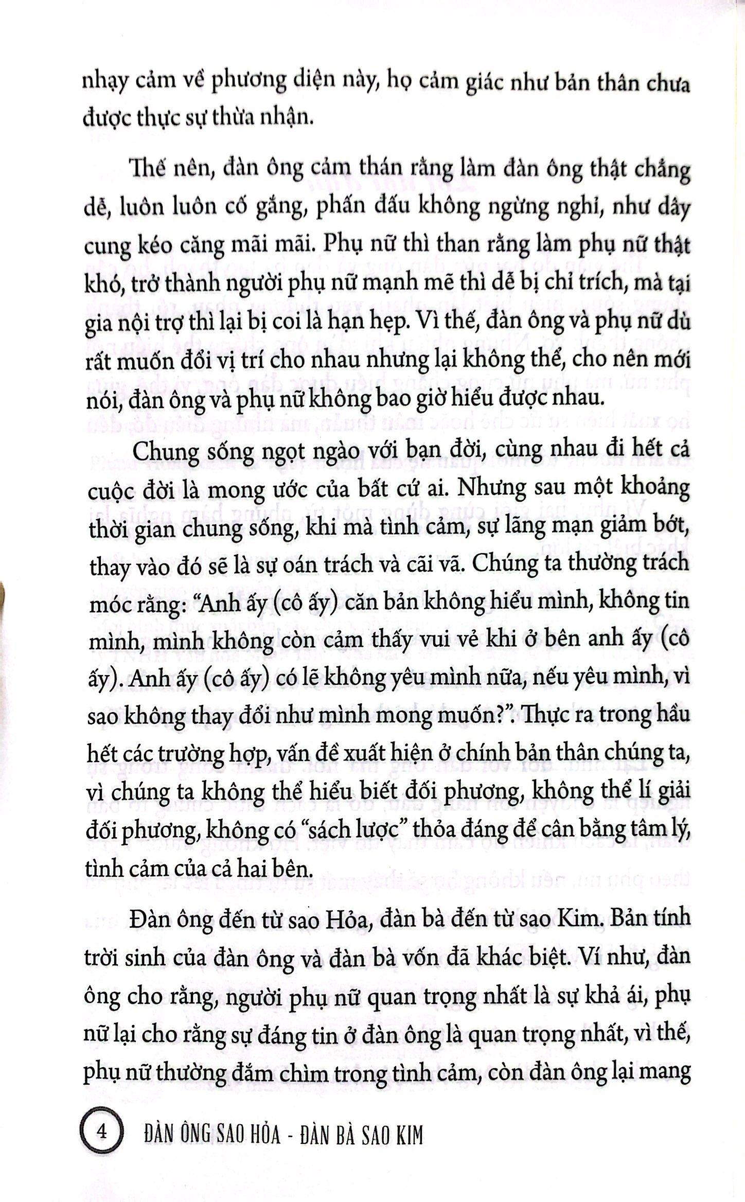 Đàn Ông Sao Hỏa Đàn Bà Sao Kim (Tái Bản 2023)