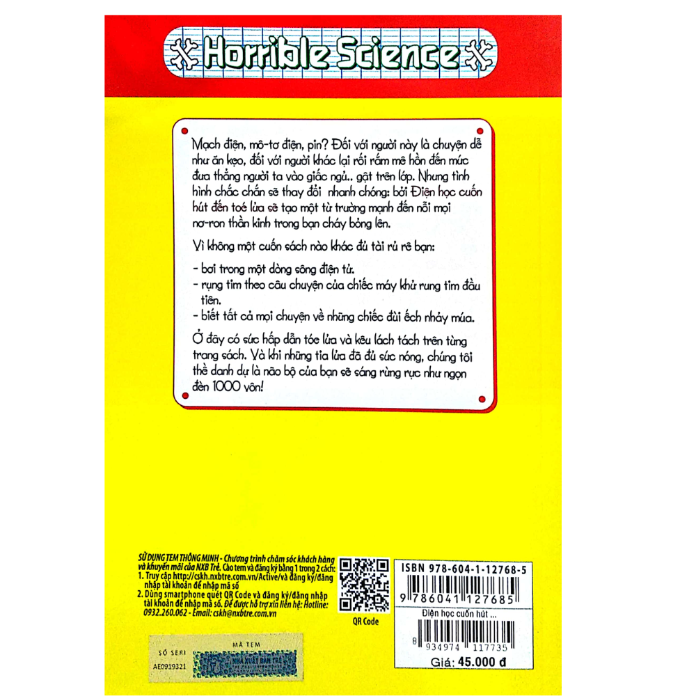 Horrible Science - Điện Học Cuốn Hút Đến Tóe Lửa