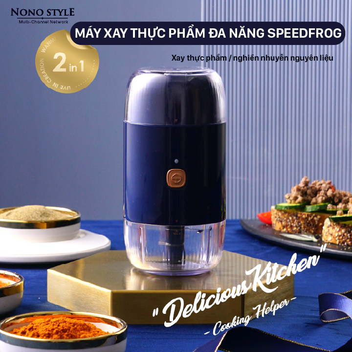 Máy Xay Gia Vị Đa Năng SPEEDFROG (45W - 150ML) - Hàng Chính Hãng