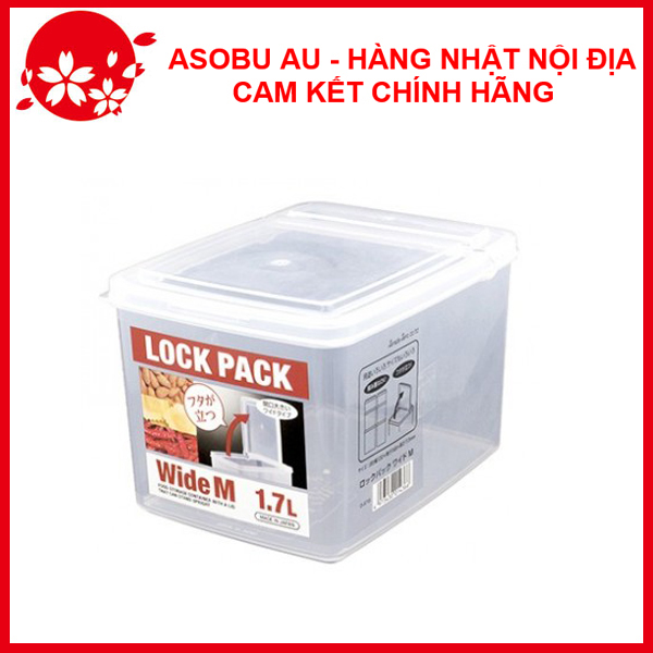 Hình ảnh Hộp đựng thực phẩm 1.7L chịu nhiệt nội địa Nhật Bản