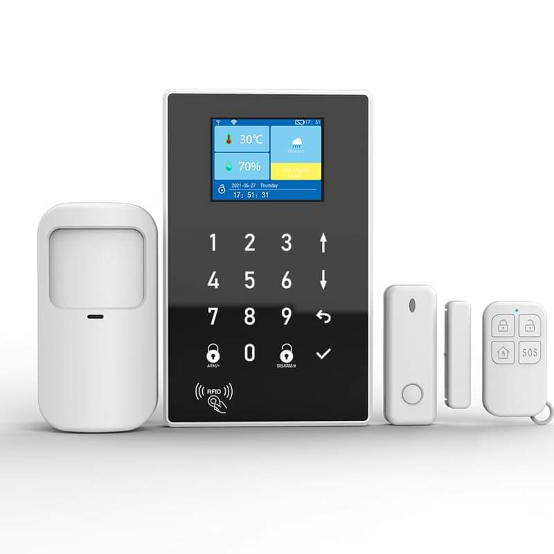 Bộ Báo Động Không Dây Wifi GSM Điều Khiển Trên Ứng Dụng SmartLife SHP-CK12