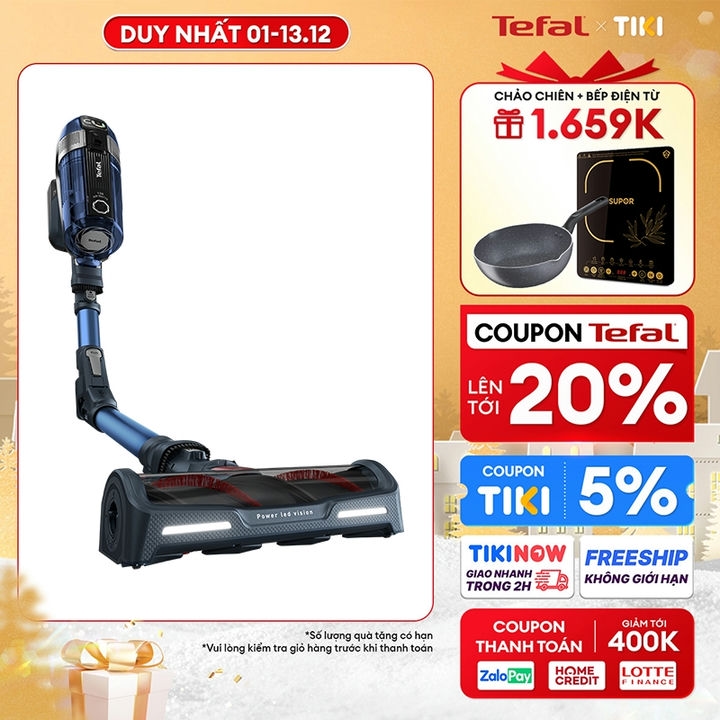 Máy hút bụi cầm tay không dây Tefal TY9890WO - Hàng chính hãng