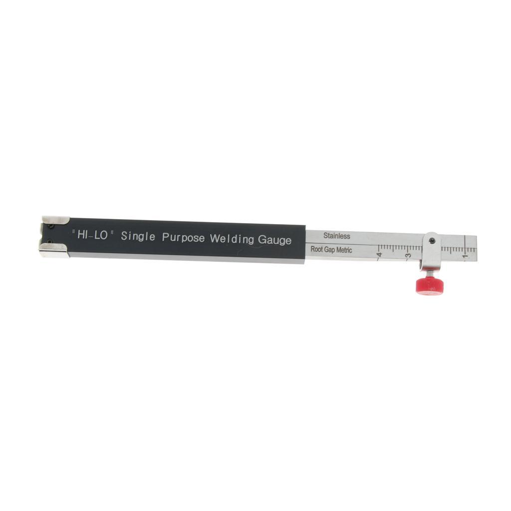 2x Internal Hi-Lo Gage Single Purpose Metric Measurement Welding Gauge Gage Test Tool, Stainless Steel , Black&Silver