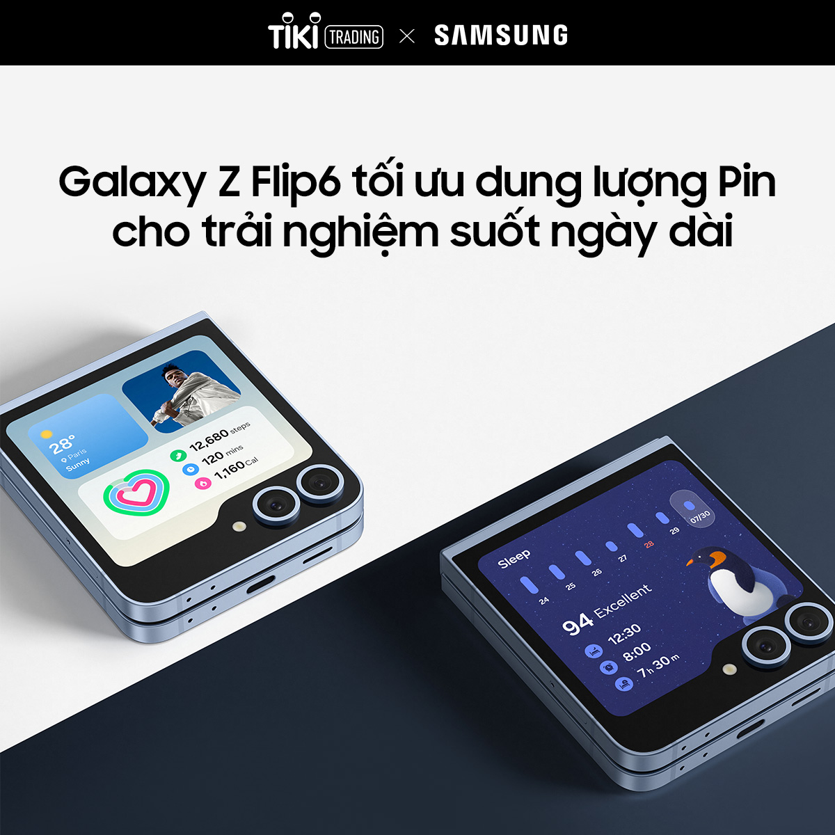 Điện thoại Samsung Galaxy Z Flip6 (12GB/ 512GB) - Hàng chính hãng