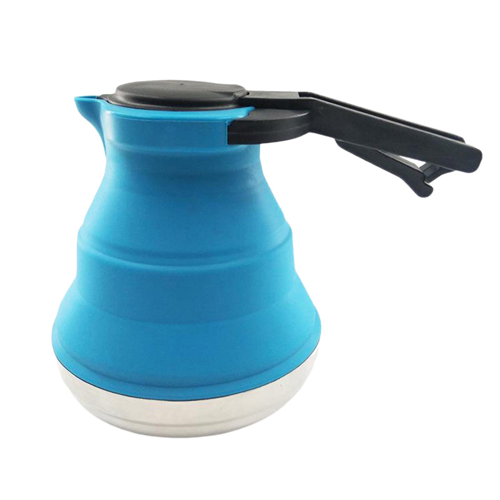 Collapsible Kettle Folded Portable Travel Camping Kettle Silicone