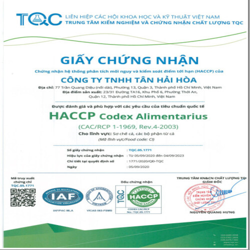 LƯỜN CÁ HỒI TÂN HẢI HÒA KHAY 300G