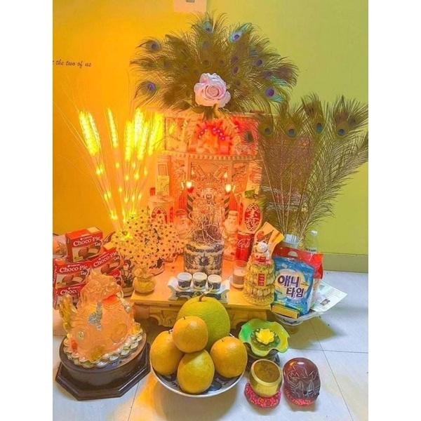 Led Bông Lúa, Trang Trí Tết, Tài, Bàn Thờ Gia Tiên - Đại Diện Cho Sự Âm Lo,Đủ Đầy,Sung Túc Cả Năm 2022