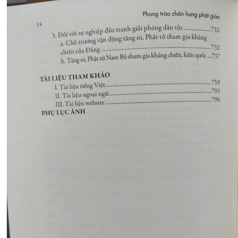 Sách Phong Trào Chấn Hưng Phật Giáo Miền Nam Việt Nam