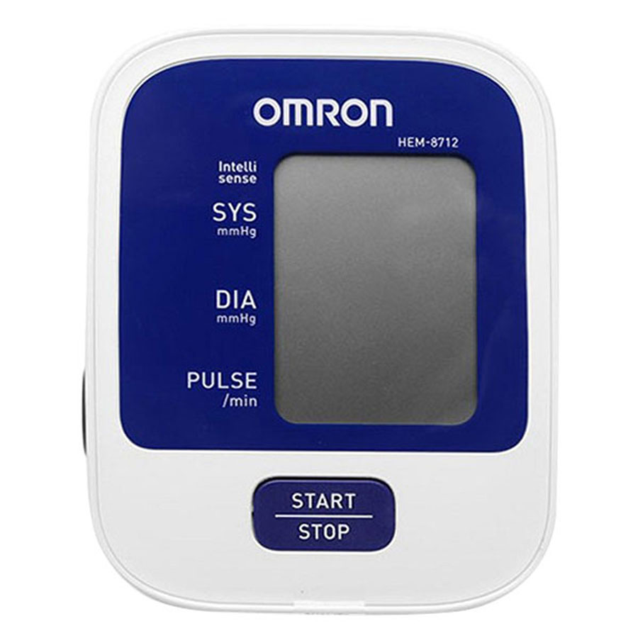 Máy Đo Huyết Áp Bắp Tay Omron HEM-8712 + Tặng 1 Nhíp Gắp Mụn - Phân Phối Bởi Nhà Bán Hàng