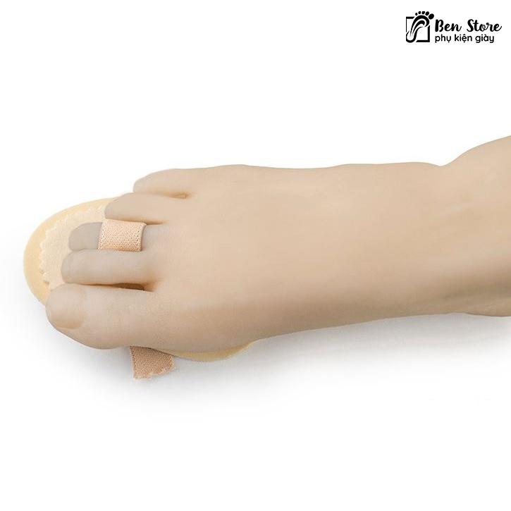 Đệm điều chỉnh dây đeo đàn hồi tách ngón chân chồng lên nhau #lot12