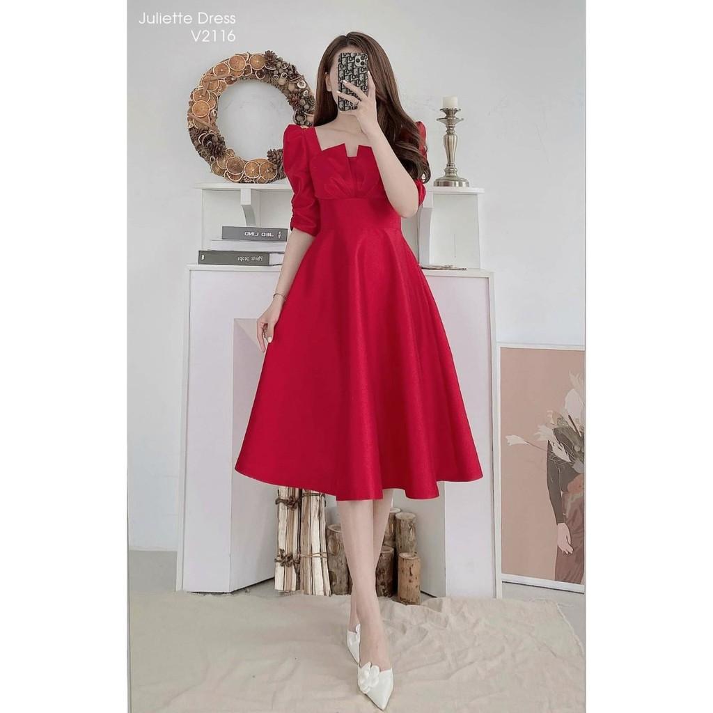 Váy nữ trắng thiết kế dự tiệc Đầm xòe sang trọng trẻ trung xinh xắn HN CLOTHING V37