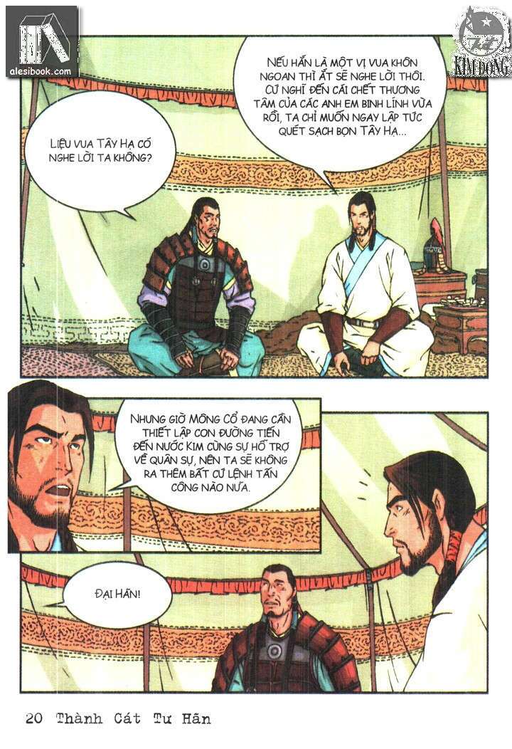 thành cát tư hãn chapter 64 16