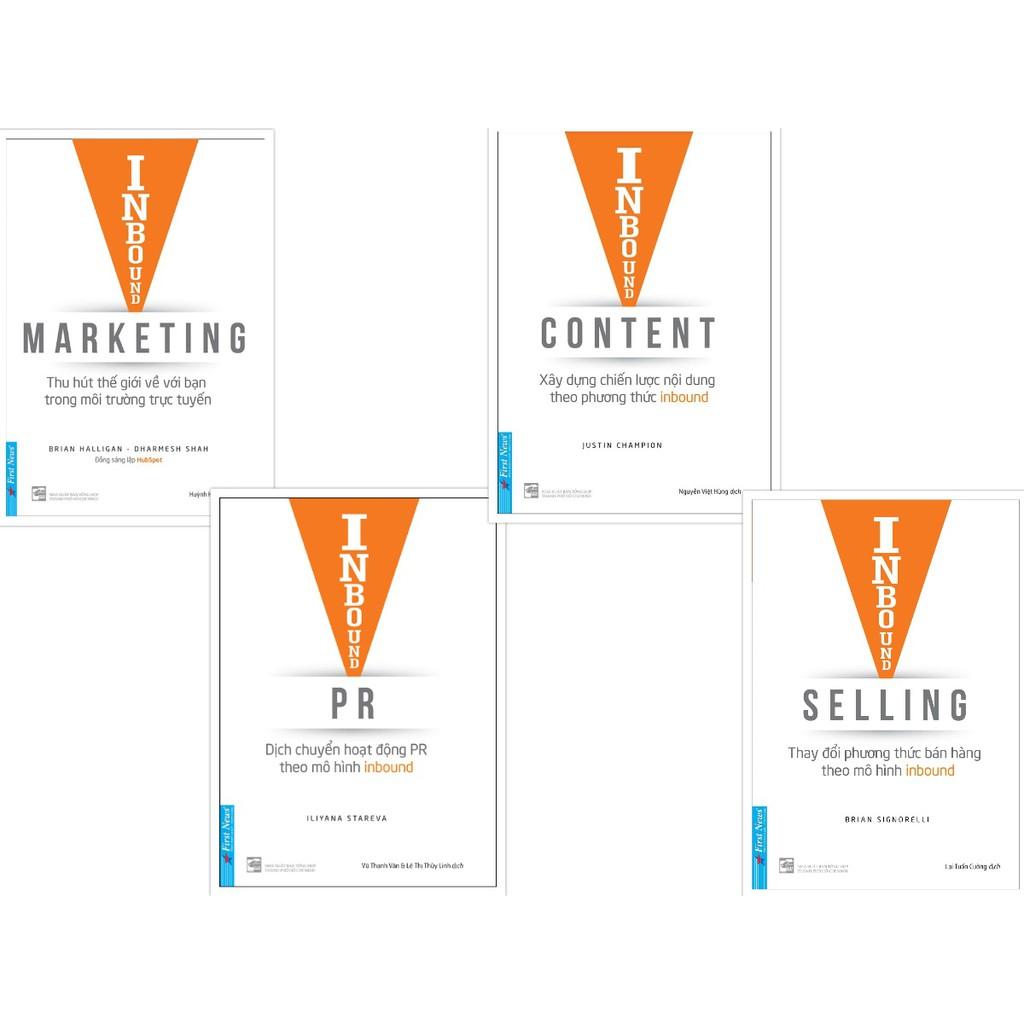 Sách - Combo Inbound Marketing + Inbound PR + Inbound Content + Inbound Selling - FirstNews