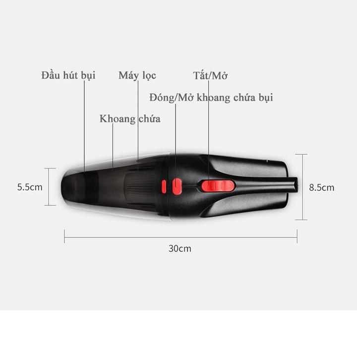 Máy hút bụi cầm tay sạc điện 120W