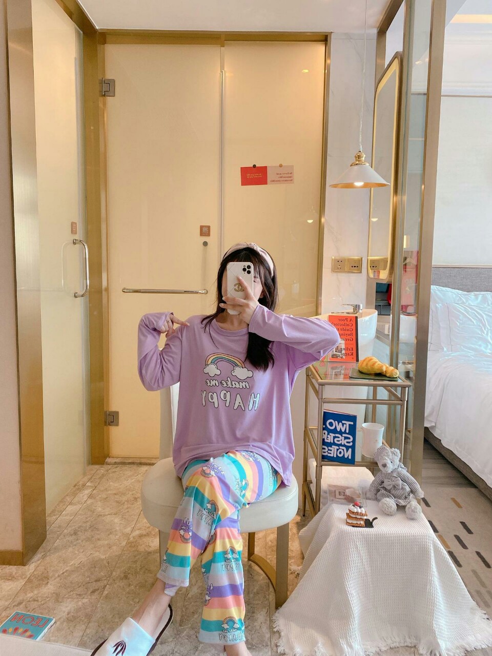 Đồ ngủ dễ thương, đồ bộ mặc nhà, bộ đồ ngủ, set bộ mặc nhà, đồ bộ mặc nhà, đồ ngủ nữ Quảng Châu Đồ bộ nữ, Đồ bộ thu đông, Đồ bộ mặc ở nhà cho nữ, Đồ bộ ngủ thun dành cho nữ in hình cực hot.