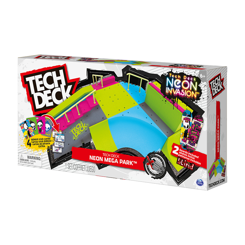 Đồ Chơi Playset Công Viên Biểu Diễn Mega Neon Tech Deck 6063752