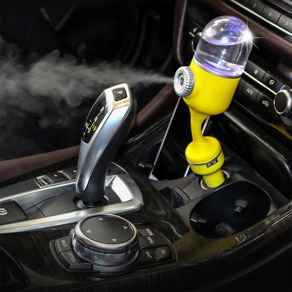 Portable Car Mini Humidifier Air Diffuser Purifier Aroma w/ USB