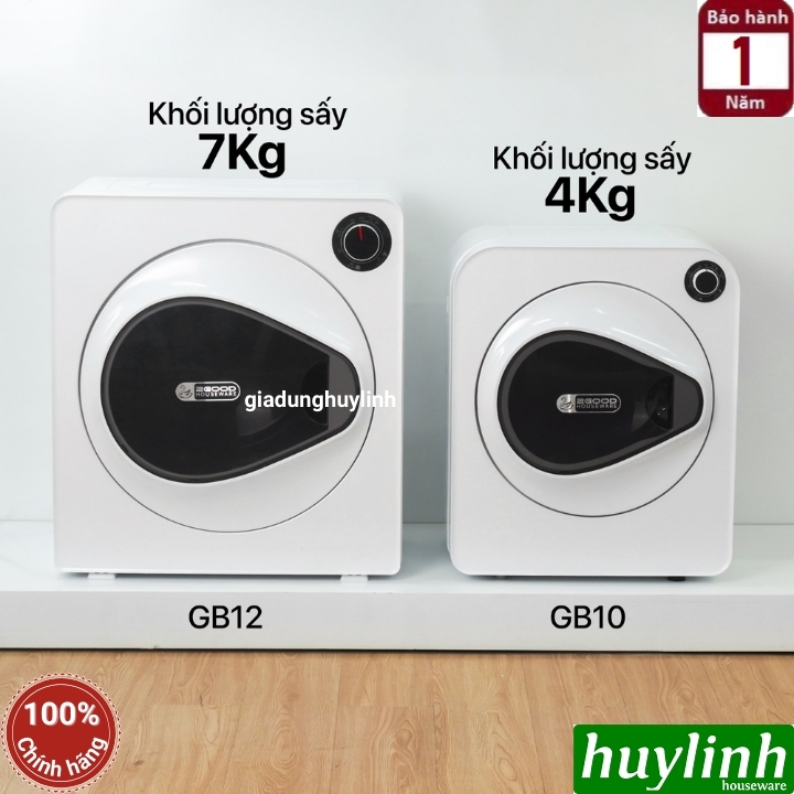 Máy sấy quần áo thông hơi 2Good GB12 - 7 kg - Hàng chính hãng