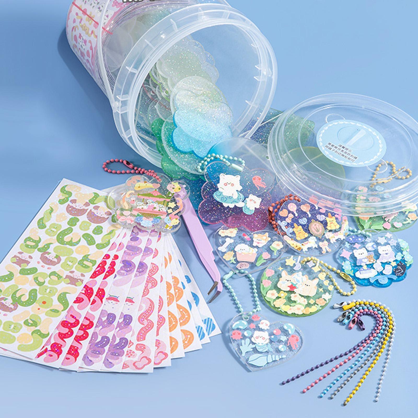 Goo Card Set Label Sticker Decals for Scrapbook Decor Card Making Journal