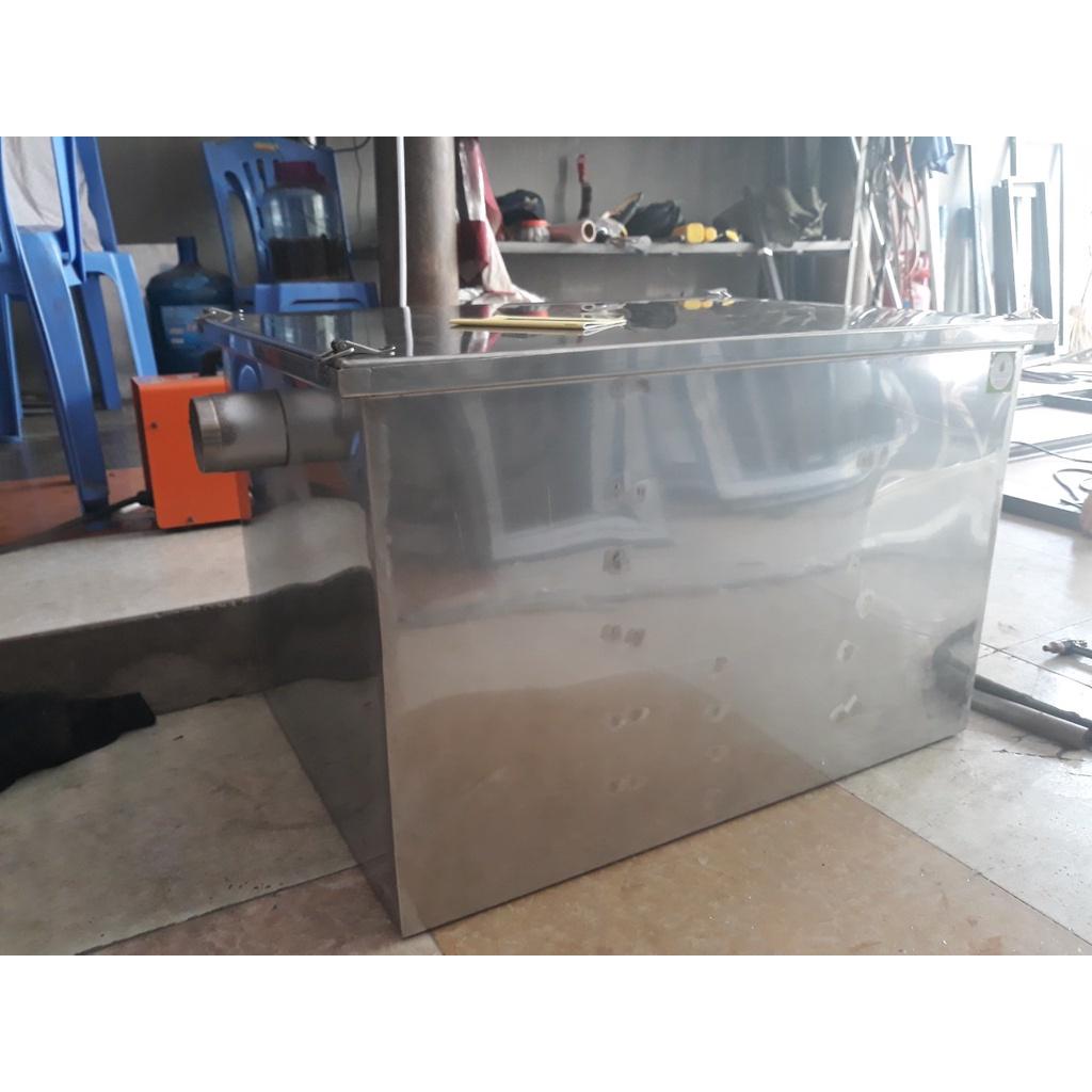 Bể Tách Mỡ Chất Liệu Inox Dung Tích Chứa 90L