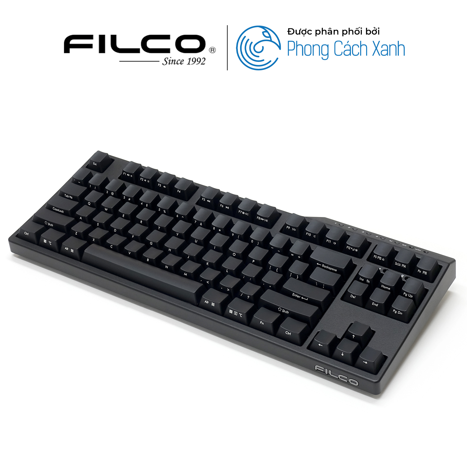 Bàn phím cơ Filco Majestouch Convertible 3 Ninja - Tenkeyless - Hàng chính hãng