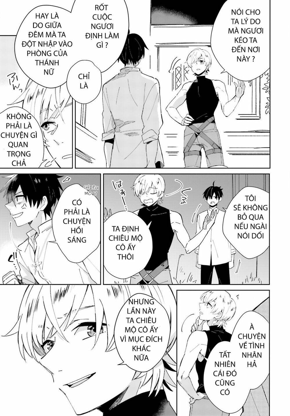 seijo-sama wo amayakashitai! tadashi yuusha, omae wa dame da chapter 4 21