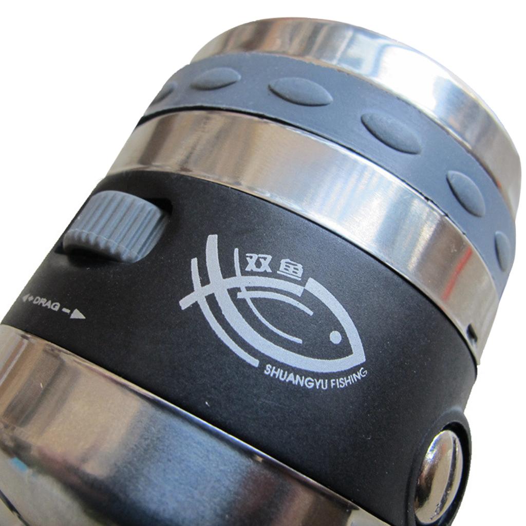 Stainless Steel Spincast Fishing Reel 1+1BB 3.1:1 Saltwater Under-spin Reel