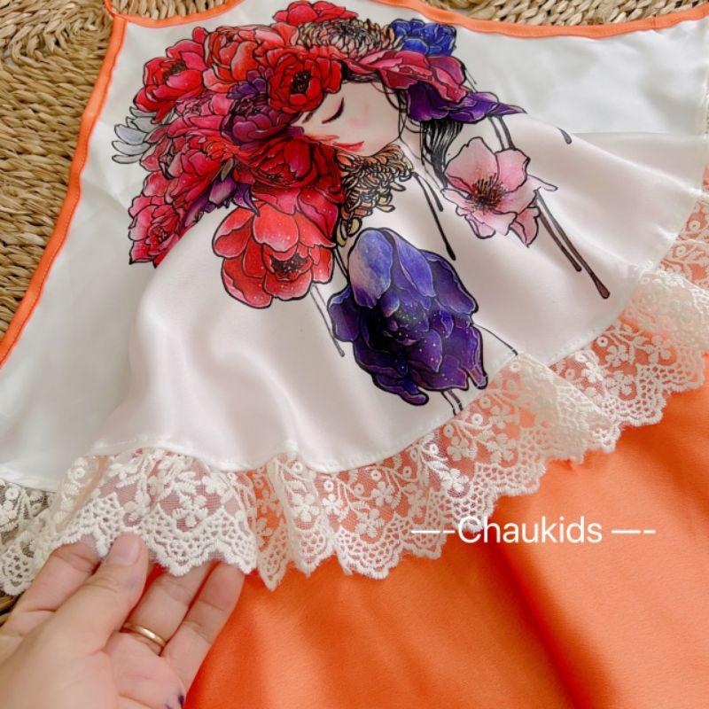 Set yếm cho bé gái