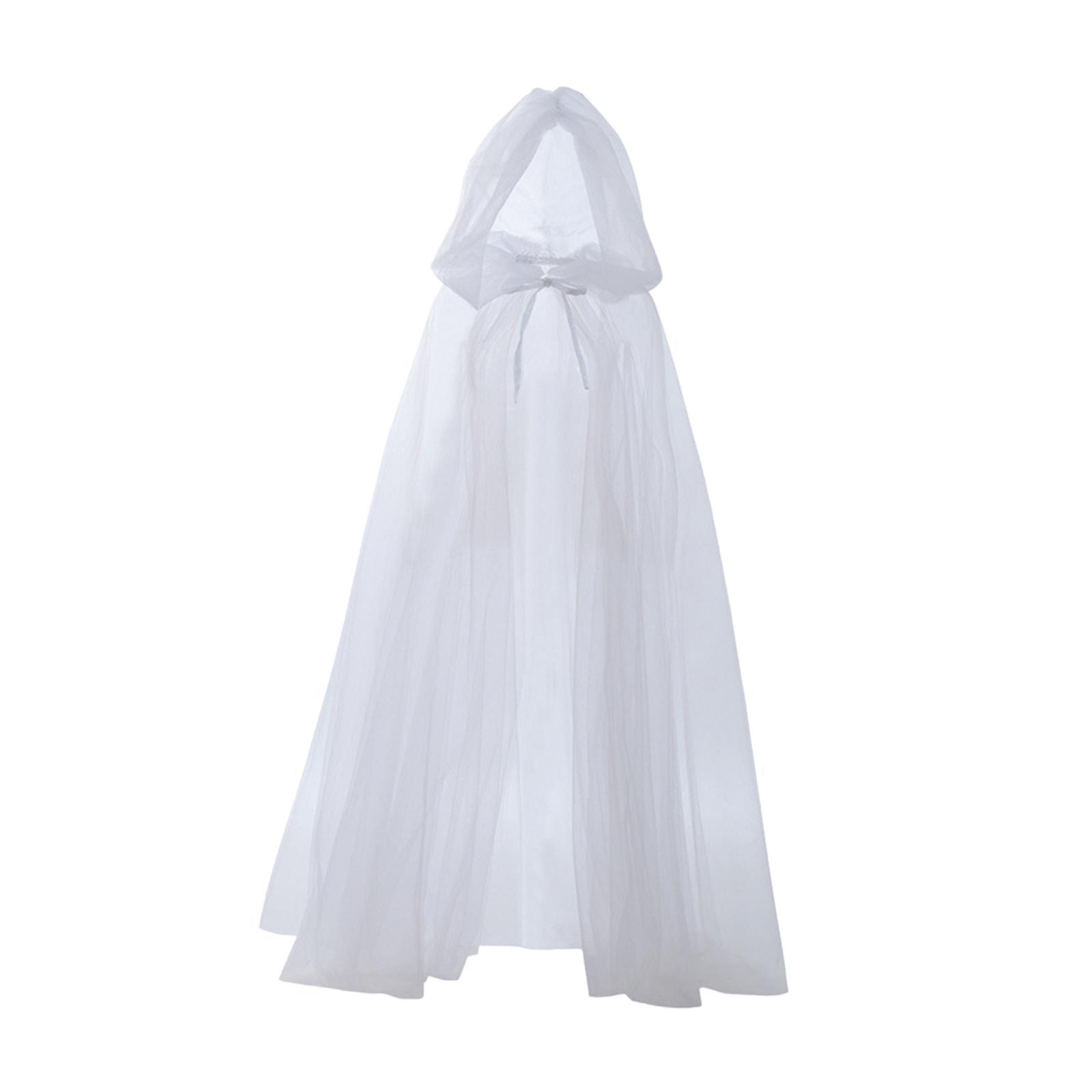 Witch Cape Halloween Costume Adult Hooded Cape Cloak Role Play Cosplay Cloak