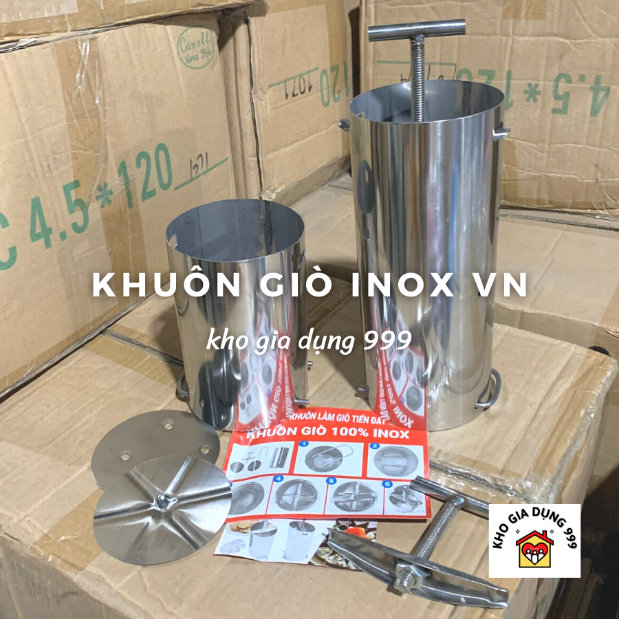 KHUÔN GIÒ INOX CAO CẤP VIỆT NAM LOẠI 1KG & 2 KG