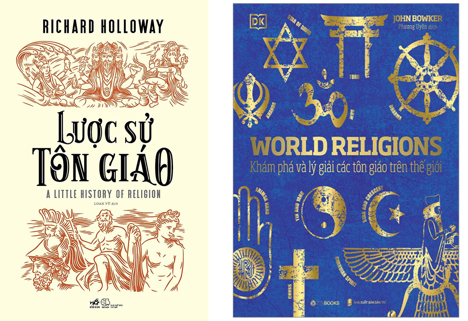Combo Lược Sử Tôn Giáo + World Religions - Tôn Giáo Thế Giới - Khám Phá Và Lý Giải Các Tôn Giáo Trên Thế Giới - Bìa Cứng