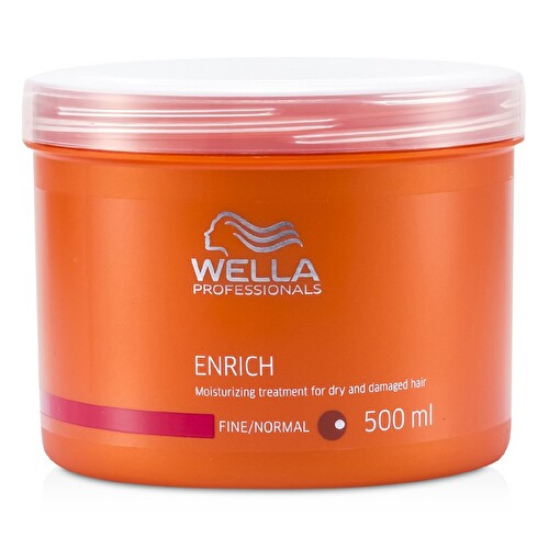 Dầu hấp ủ tóc cao cấp phục hồi tóc hư tổn khô xơ WELLA Professionals Enrich Moisturizing Treatment for Dry and Damaged Hair Đức 500ml