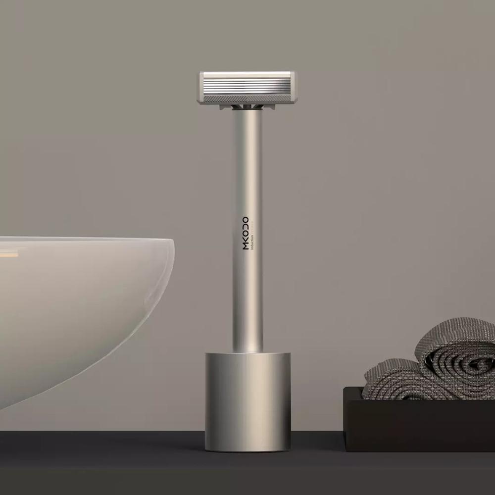 Máy Cạo Râu Cảm Biến Youpin Mkodo Dao Cạo Tần Số Cao 3d Bằng Thép Dễ Dàng Vệ Sinh