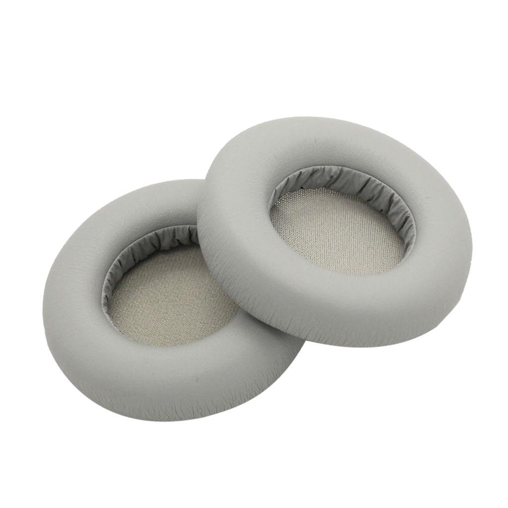 Replacement Ear Pads Cushions for   Headphones Gray & Black