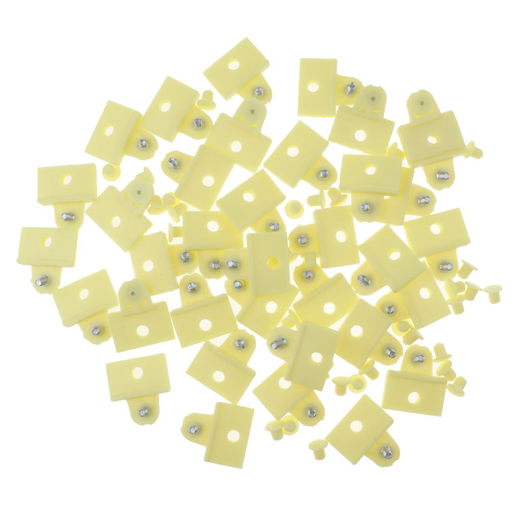 50 Pieces   Fastener Clip Bumper  Trim Rivet