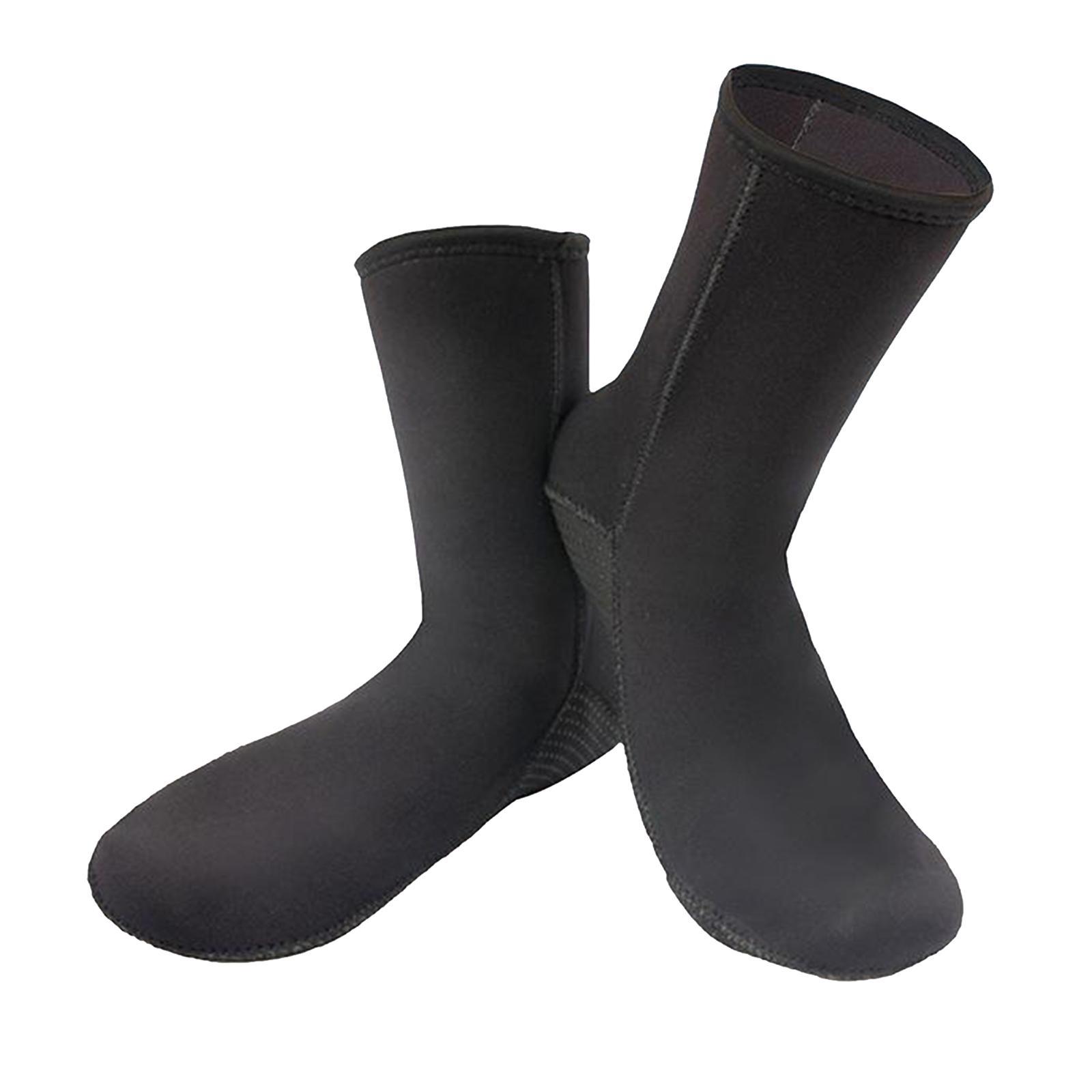 Neoprene Diving Socks, 3mm Socks, Snorkeling Socks for Beach Swimming Boarding Sports for Men Women