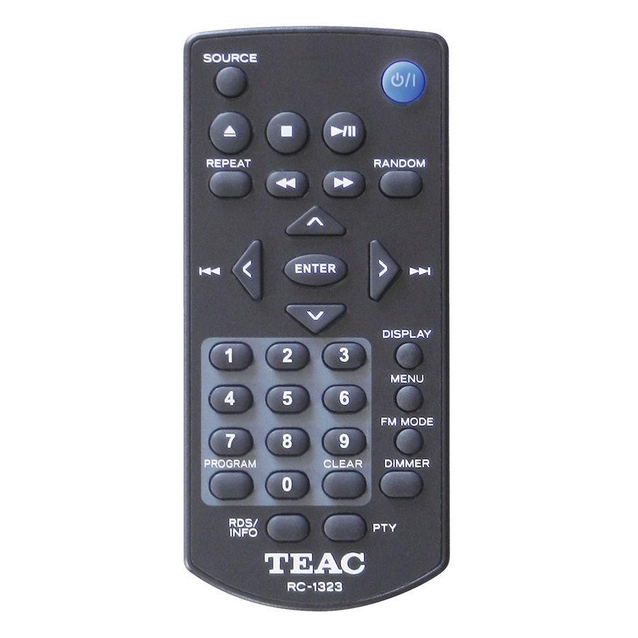 Đầu CD TEAC PD-301 - Bạc - Hàng Chính Hãng