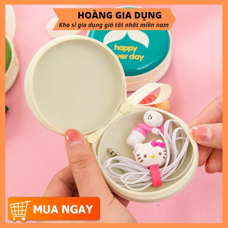 Hộp Đựng Tai Nghe Cáp Sạc Có Dây Không Dây Bluetooth Little Amélie H168