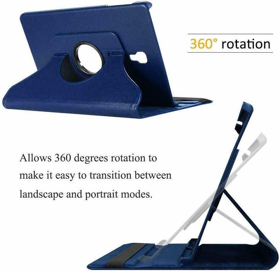 Case bao da Galaxy Tab A 9.7 inch xoay 360 độ hiệu HOTCASE chống sốc cực tốt, bảo vệ 360 độ - hàng nhập khẩu