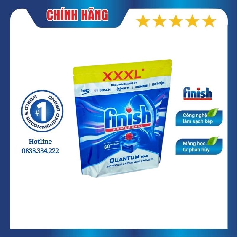 Viên rửa bát Finish Quantum max - quantum ultimate - loại cao cấp nhất