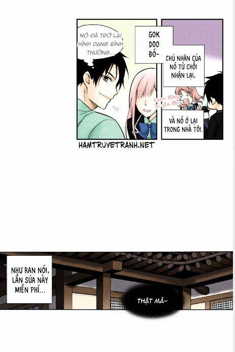 ngôi nhà của người phục chế chapter 10 31